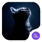 Logo of THE QUIET CAT Theme android Application 