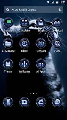 THE QUIET CAT Theme android App screenshot 1